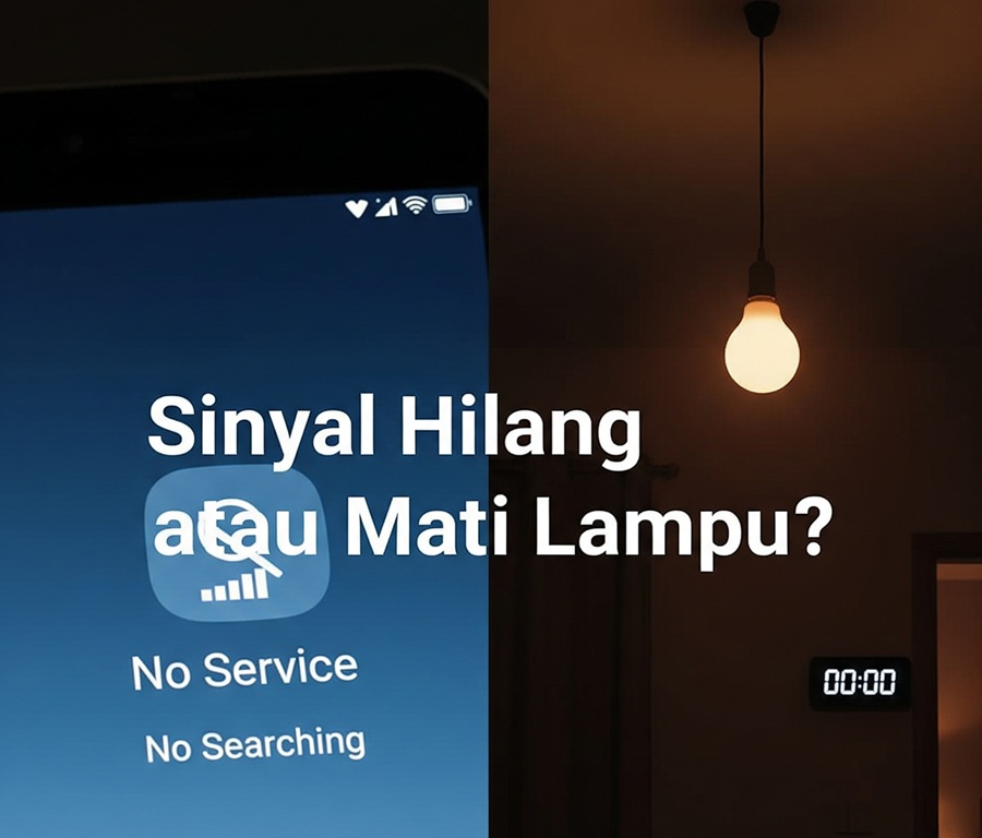 Sinyal Hilang atau Mati Lampu? Pilihan Sulit Masyarakat Merauke